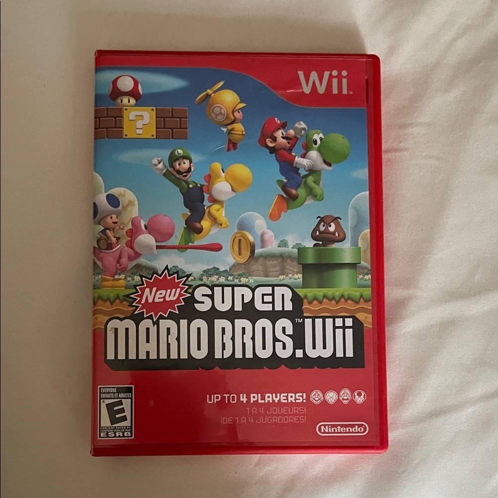Nintendo Super Mario Bros. Wii - Red Case